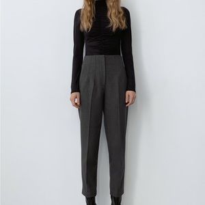 Zara high waist trousers